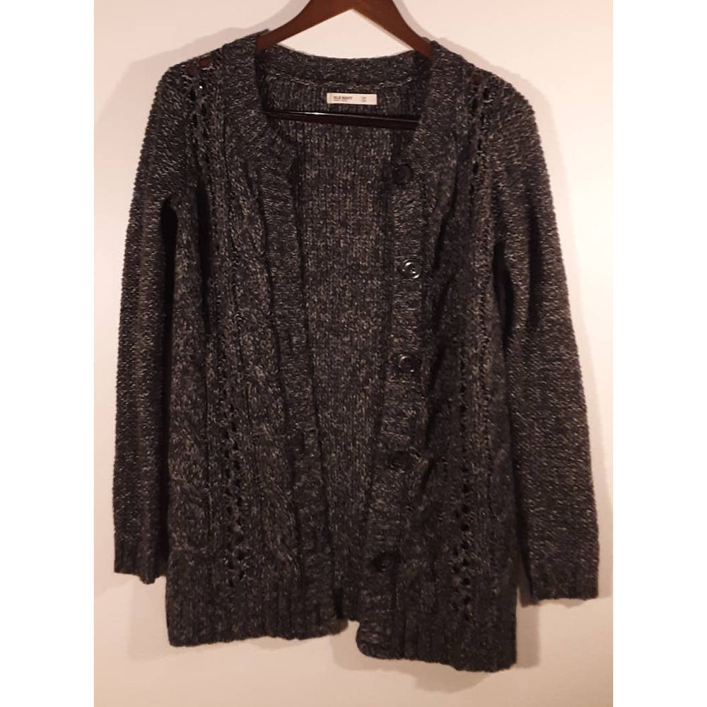 Cozy Gray Old Navy Cardigan Sweater